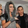 Le groupe Tokio Hotel donne une conférence de presse à Moscou (Russie), vendredi 3 juin, à l'occasion des MUZ TV Awards 2011.