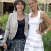 Pour sa troisième édition, la soirée de gala annuelle de la marque Longines, donnée samedi 4 juin 2011 en marge de Roland-Garros, récompensait Jim Courier. Tatiana Golovin pose avec l'ancienne championne Virginia Ruzici.