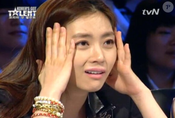Le jury est sous le choc pendant la prestation de Sung-Bong Choi, 22 ans, lors de son passage dans Korea Got Talent, juin 2011.