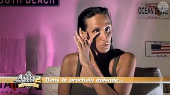 Diana pleure dans la bande-annonce des Anges de la télé-réalité : Miami Dreams du 13 juin 2011