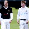 William et Hary lors du tournoi de polo caritatif à Sunninghill, près d'Ascot en Angleterre le 12 juin 2011