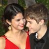 Selena Gomez et Justin Bieber, à Los Angeles, le 27 février 2011.
