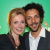 Julie Gayet et Tomer Sisley lors de la soirée Take it Irish organisée par MK2 et la marque de whisky Jameson au Social Club à Paris le 7 juin 2011
