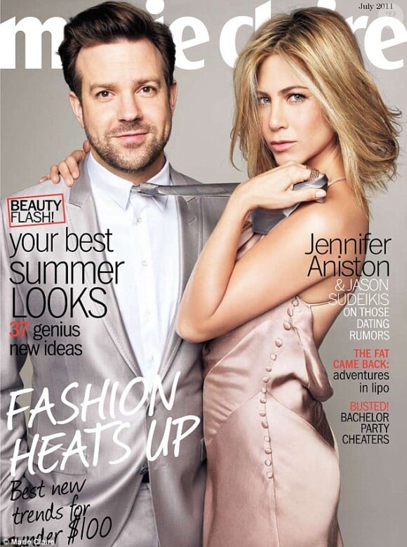 Jennifer Aniston et Jason Bateman sur la couverture de Marie Claire US