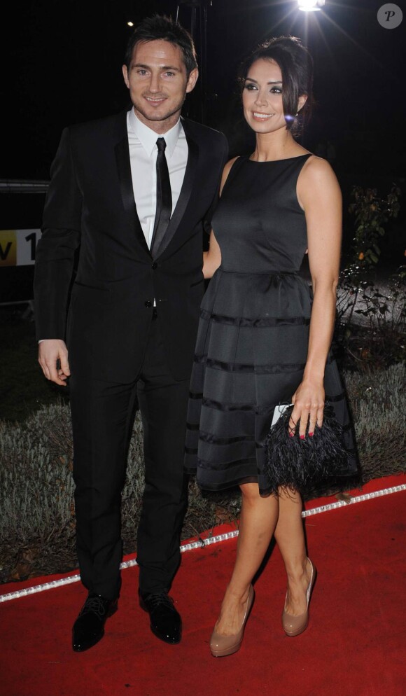 Frank Lampard et Christine Bleakley (photo : en décembre 2010) se sont fiancés en juin 2011 au cours de vacances aux Etats-Unis.