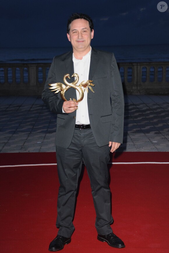 Thierry Klifa, Swann d'Or du film romantique 2011 pour les Yeux de sa mère, lors du festival de Cabourg. 