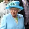 Ascot 2011, jour 5, samedi 18 juin : Dernière sortie de la reine Elizabeth II, dernière couleur sortie de la garde-robe. Bleu ciel !
