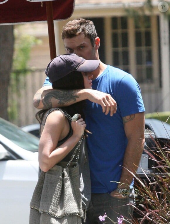 Megan Fox et son mari Brian Austin Green à Los Angeles le 28 mai 2011