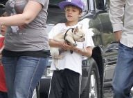 Cruz et Romeo Beckham, des enfants qui ont du chien