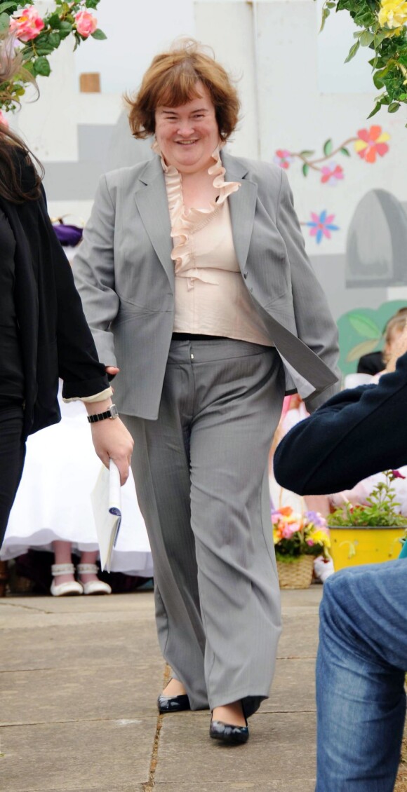 Susan Boyle honorée le 20 juin 2011 à Blackburn 