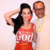 Katy Perry et Terry Richardson durant le shooting pour le magazine Rolling Stone