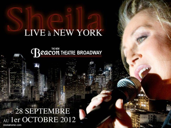 Sheila devait se produire à New York, le 29 septembre 2012.