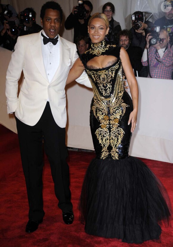 Beyoncé et Jay-Z, à New York, le 2 mai 2011