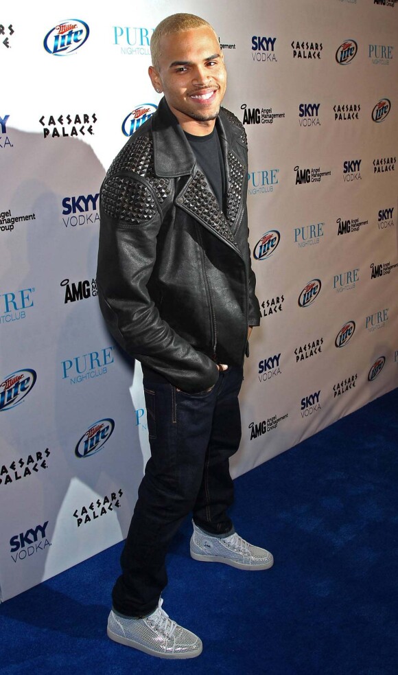 Chris Brown, à Las Vegas, le 7 mai 2011.