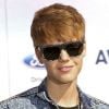 Cérémonie des Bet Awards, à Los Angeles, le 26 juin 2011 : Justin Bieber.