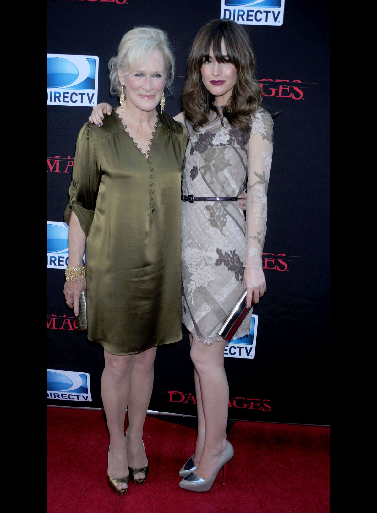 Photo : Glenn Close et Rose Byrne lors de la présentation de la ...