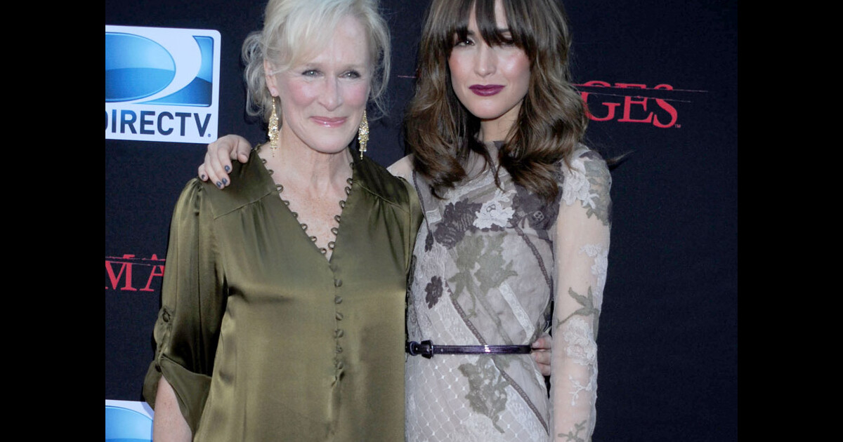 Glenn Close et Rose Byrne affichent leur complicité et leurs jolies ...