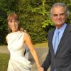 Patrick Demarchelier et son épouse lors du White Ball organisé par Natalia Vodianova et Valentino au château de Wideville, près de Paris. Le 6 juillet 2011