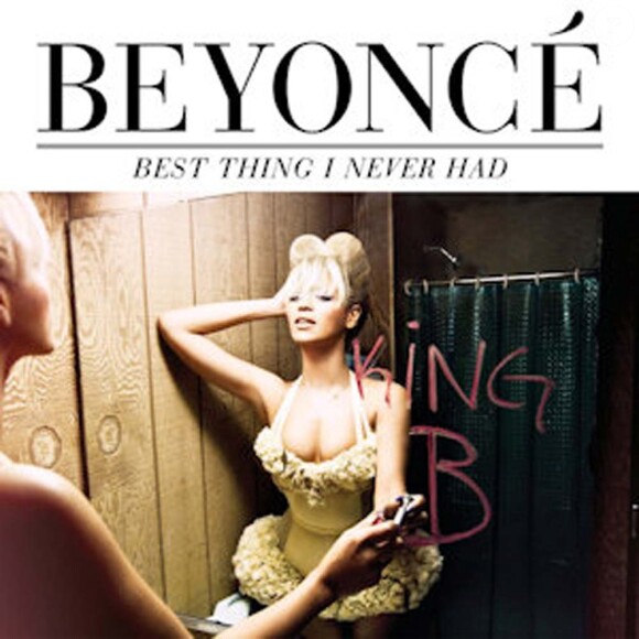 Pochette du single Best Thing I never had de Beyoncé, juin 2011.