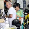 Selma Blair s'est rendue avec son boyfriend Jason Bleick dans un magasin de moto. Los Angeles, 9 juillet 2011