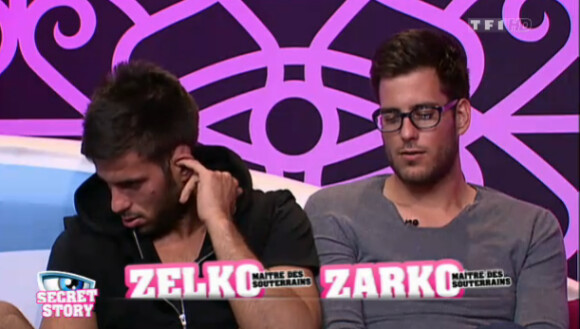 Les jumeaux Zelko et Zarko au confessionnal (quotidienne du lundi 11 juillet 2011).