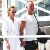 Sting et sa femme Trudie Styler au Festival du film d'Ischia, le 11 juillet 2011