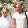 Sting et sa femme Trudie Styler au Festival du film d'Ischia, le 11 juillet 2011