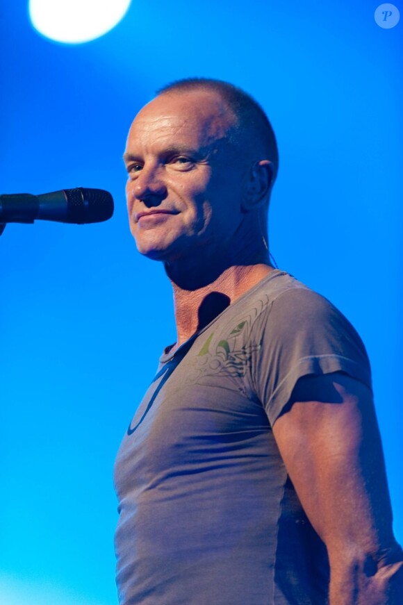 Sting en concert au Festival de Jazz de Montreux le 11 juillet 2011