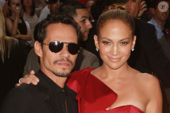 Jennifer Lopez et Marc Anthony en 2010