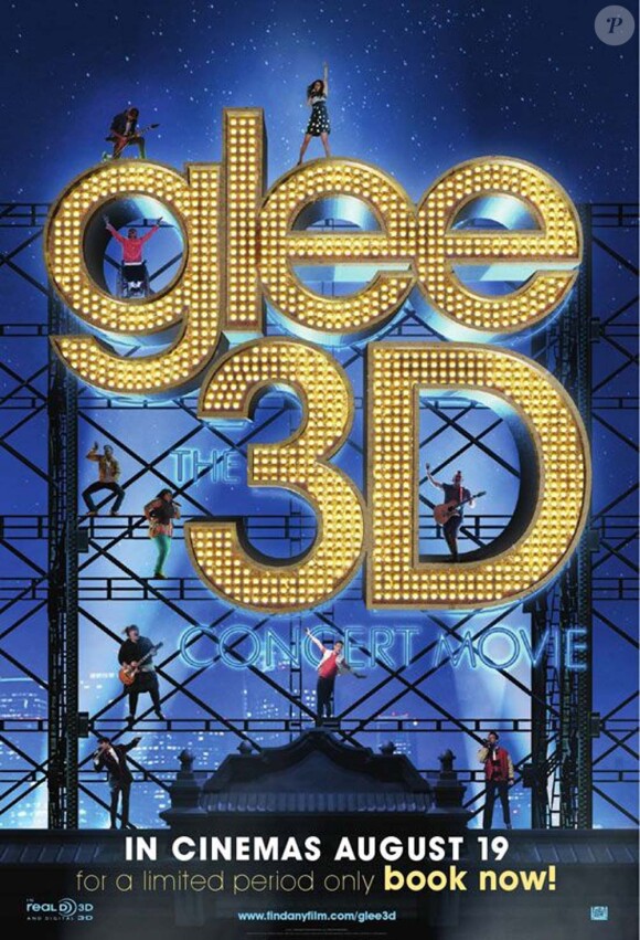 Glee ! On Tour - 3D, en salles le 28 septembre 2011.