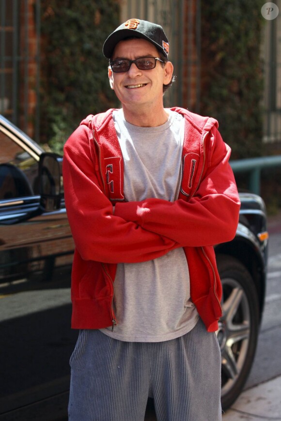 Charlie Sheen à Los Angeles en juillet 2011