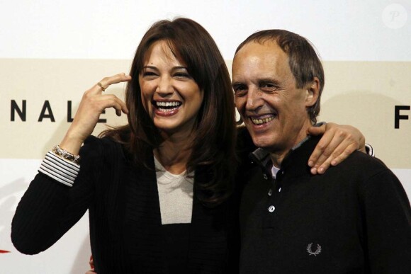 Asia et son père Dario Argento, à Rome, le 24 octobre 2007.