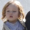 Knox, fils d'Angelina Jolie et Brad Pitt, en mars 2011 à la Nouvelle-Orléans