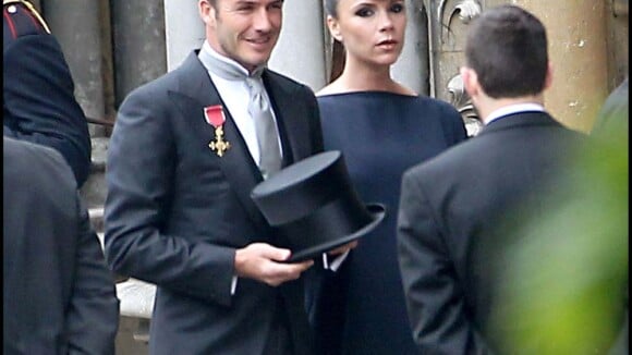 Victoria et David Beckham, submergés de cadeaux, ont tout donné