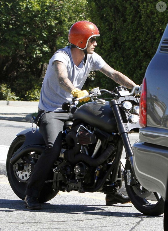 David Beckham, à Los Angeles, le 19 juillet 2011.