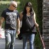Selma Blair se promène avec son amoureux Jason Bleick, le 23 juillet à Los Angeles