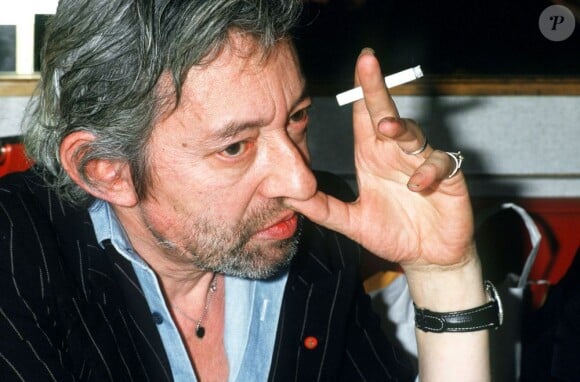 Serge Gainsbourg à Paris, en septembre 1987.