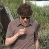 Jesse Eisenberg sur le tournage du film Bop Decameron à Rome le 26 juillet 2011