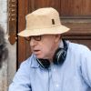 Woody Allen sur le tournage du film Bop Decameron à Rome le 26 juillet 2011