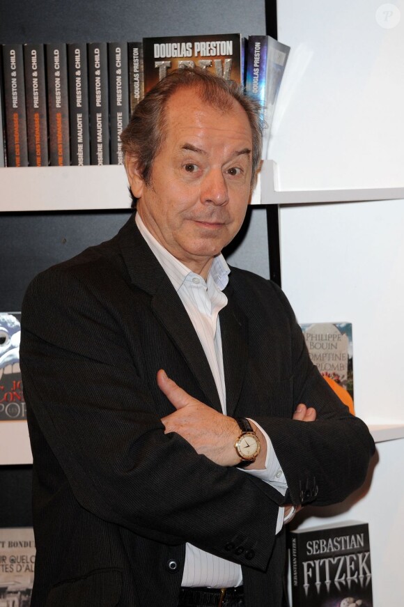 Christian Morin en mars 2011 au Salon du Livre à Paris