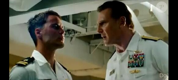 Les premières images du film Battelship, avec Liam Neeson en amiral et Alexander Skarsgard en salles au printemps 2012