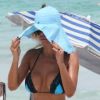 Shauna Sand se pavane sur la plage à Miami le 26 juillet 2011