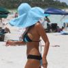Shauna Sand se pavane sur la plage à Miami le 26 juillet 2011