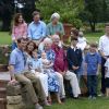 Le 1er août 2011, la famille royale de Danemark posait dans les jardins du château de Grasten.