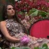Lea Michele, sublime au milieu de fleurs lors de la séance photo pour le Harper's Bazaar.