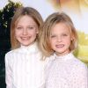 Elle et sa grande soeur Dakota Fanning en 2005 à Los Angeles