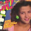 C'est OK!  pour Sophie Marceau, qui arbore un look très eighties sur la couv' du magazine. 16 juillet 1984.