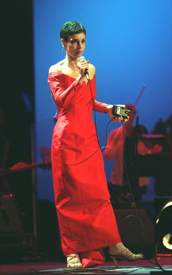 Sinéad O'Connor à Londres, le 10 avril 1999.