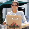 Halle Berry fait ses courses au supermarché en solo pendant que son ex-Gabriel Aubry s'occupe de leur fille Nahal. Los Angeles, 8 août 2011