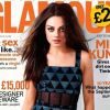 Mila Kunis en couverture de Glamour UK de septembre 2011